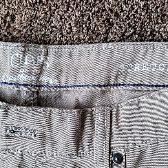 NWT Mens Khaki Pants Beige 34W 30L - Picture 3 of 8